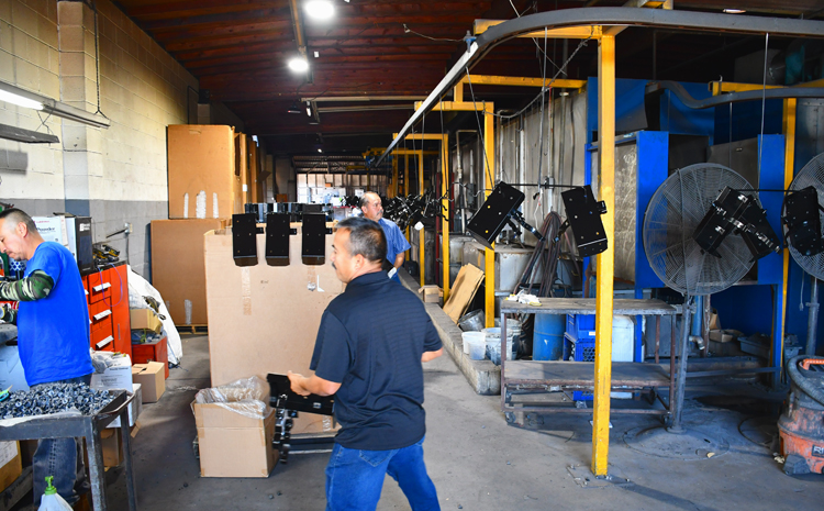 powder coating production